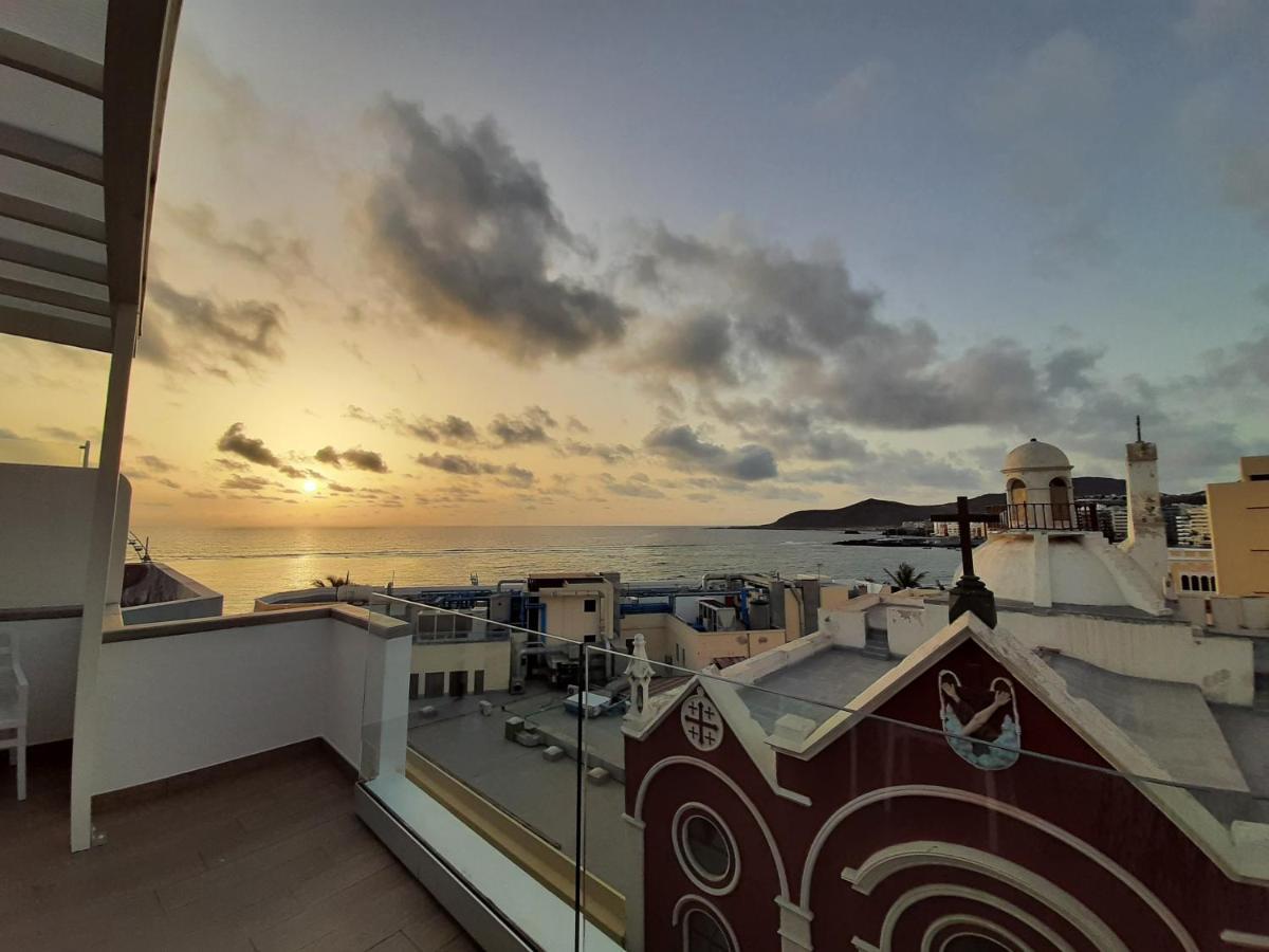 Malibu Canteras Atico 23 Vista Mar - Seaview Penthouse (Adults Only) Las Palmas de Gran Canaria Dış mekan fotoğraf